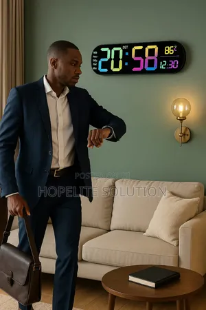 Smart Digital Wall Clock