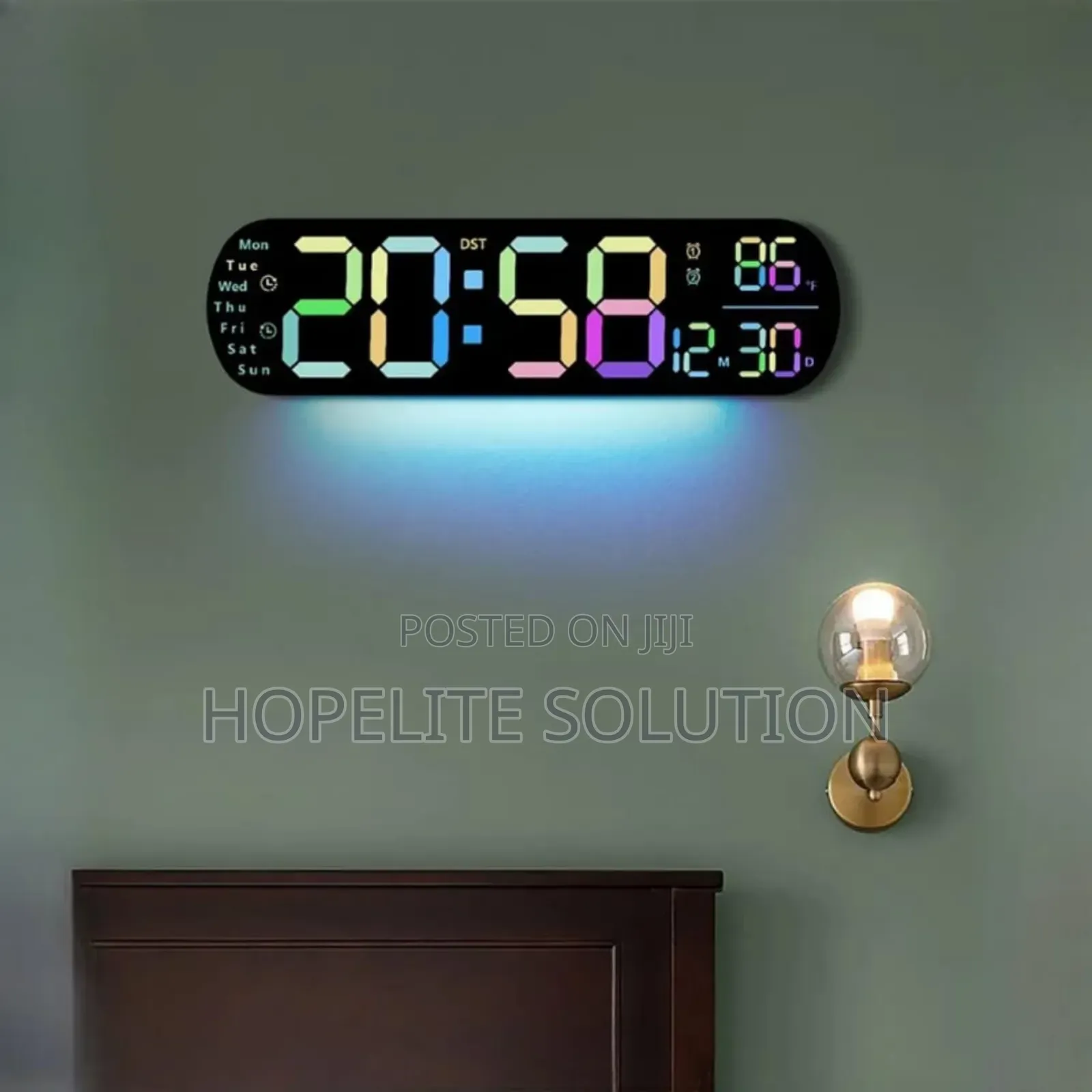 Smart Digital Wall Clock