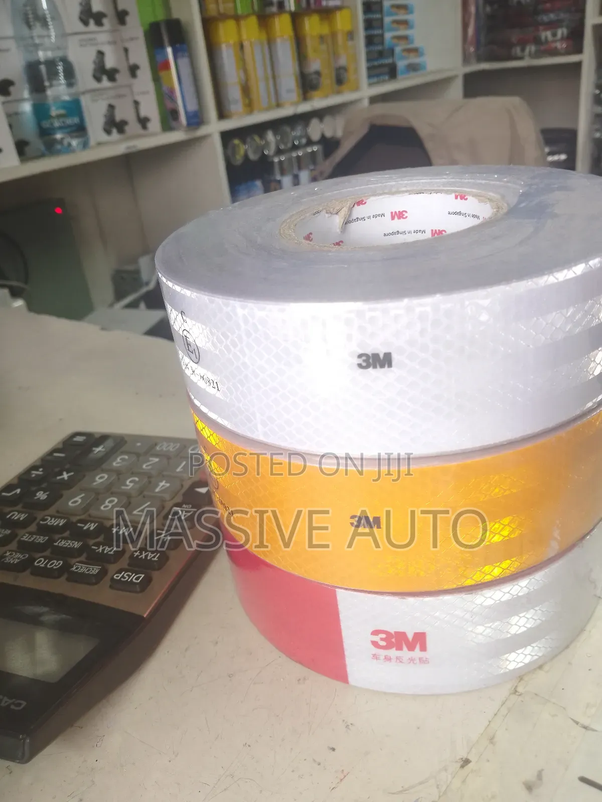 White, Yellow,Red/ White 3m Tape/ Original 3m Tape