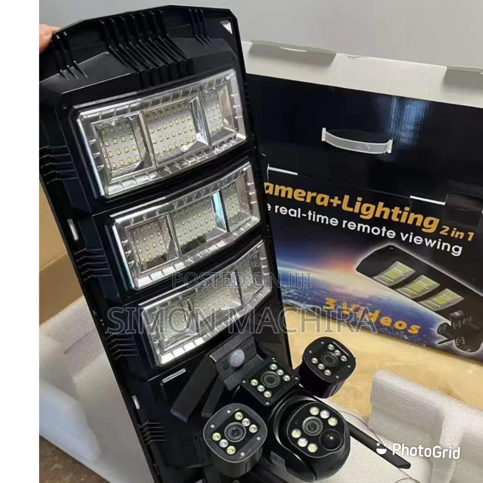 Solar Floodlight 4g Solar PTZ Camera 450watts