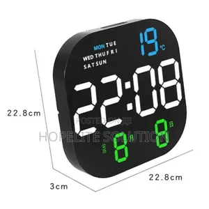 Large Screen Digital Wall Clock