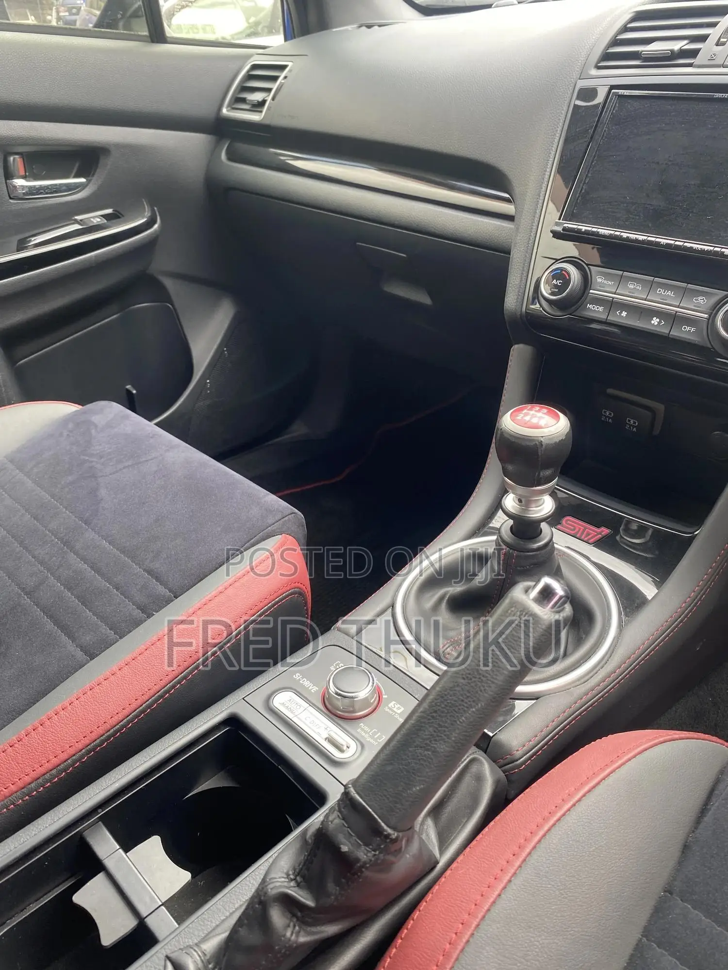 Subaru WRX STI 2018 Blue