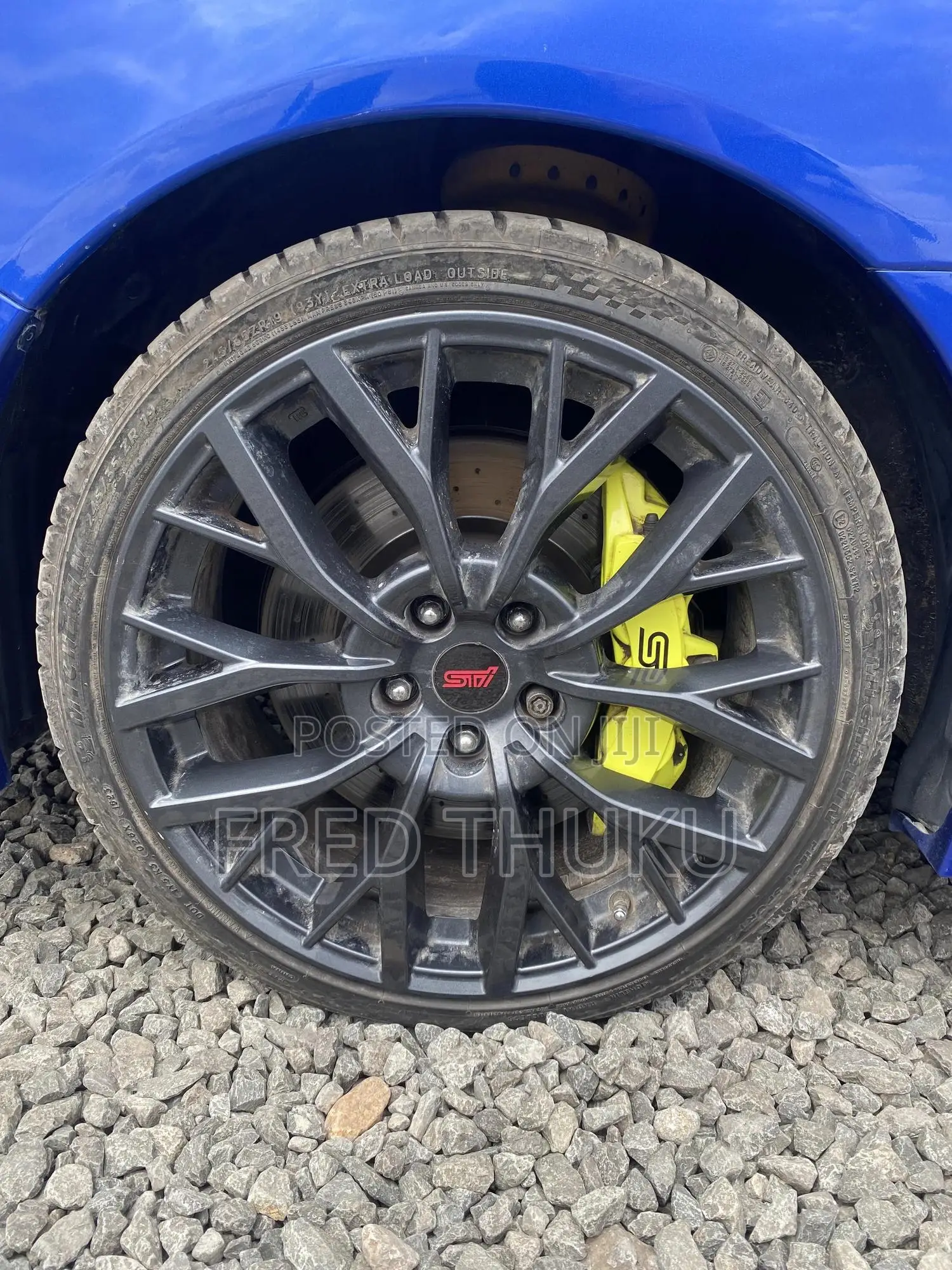Subaru WRX STI 2018 Blue