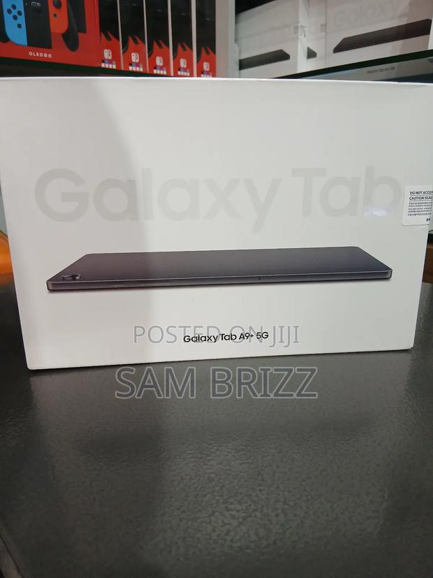 New Samsung Galaxy Tab A9+ 128 GB Black - main view