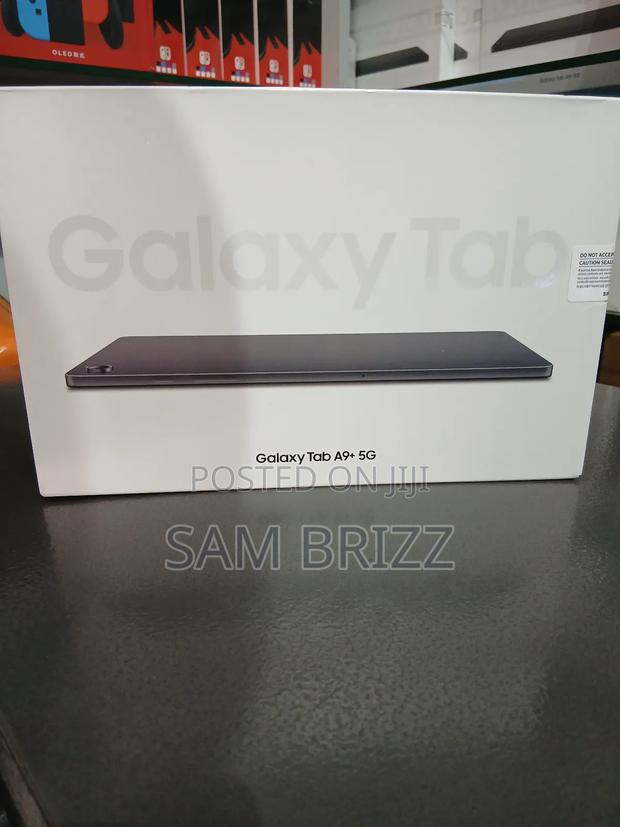 New Samsung Galaxy Tab A9+ 128 GB Black - thumbnail 3