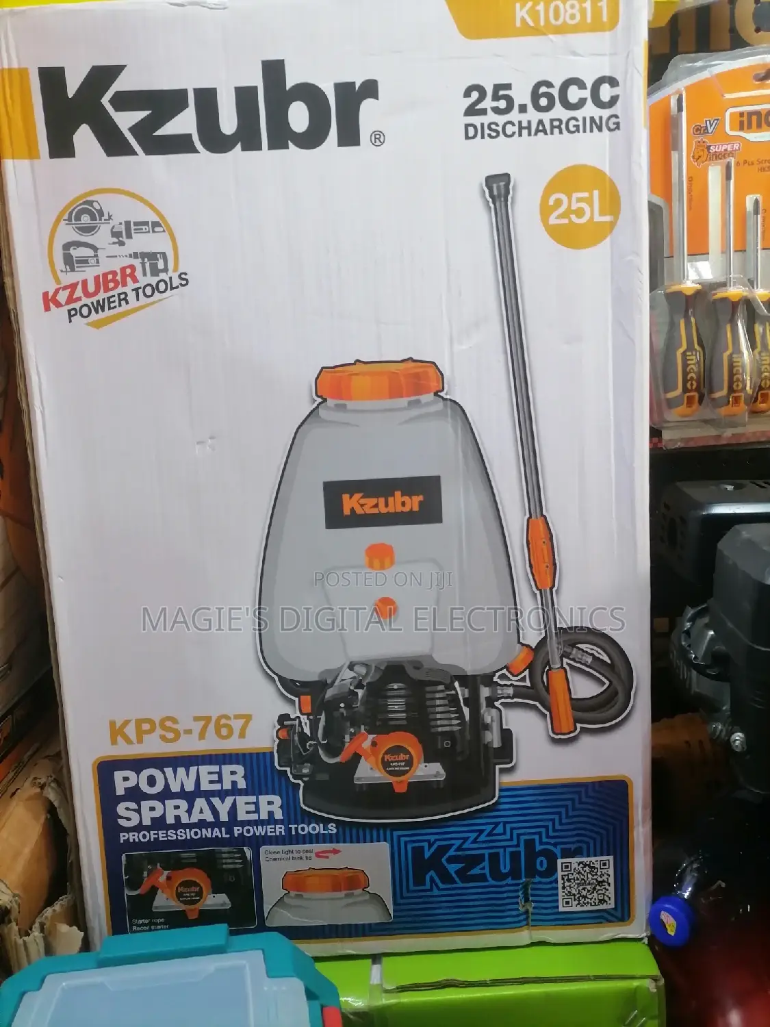 Highly Available 25l Kzubr Petrol Knapsack Sprayer
