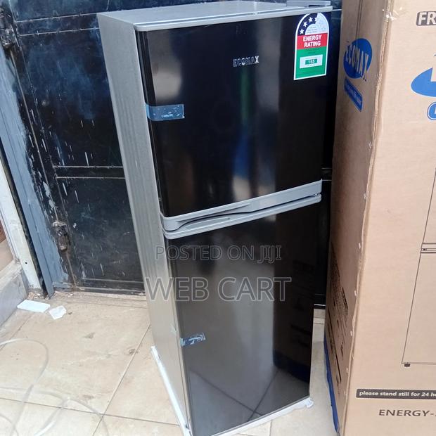 Ecomax 138 Litres Fridge Freezer Double Door