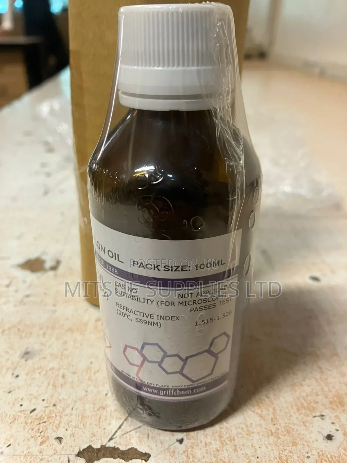 Immersion Oil For Microscopy Lr 100ml