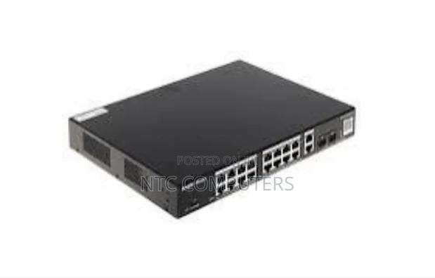 Ruijie Rg-Es220gs-P, 20-Port Gigabit Smart Cloud Managed