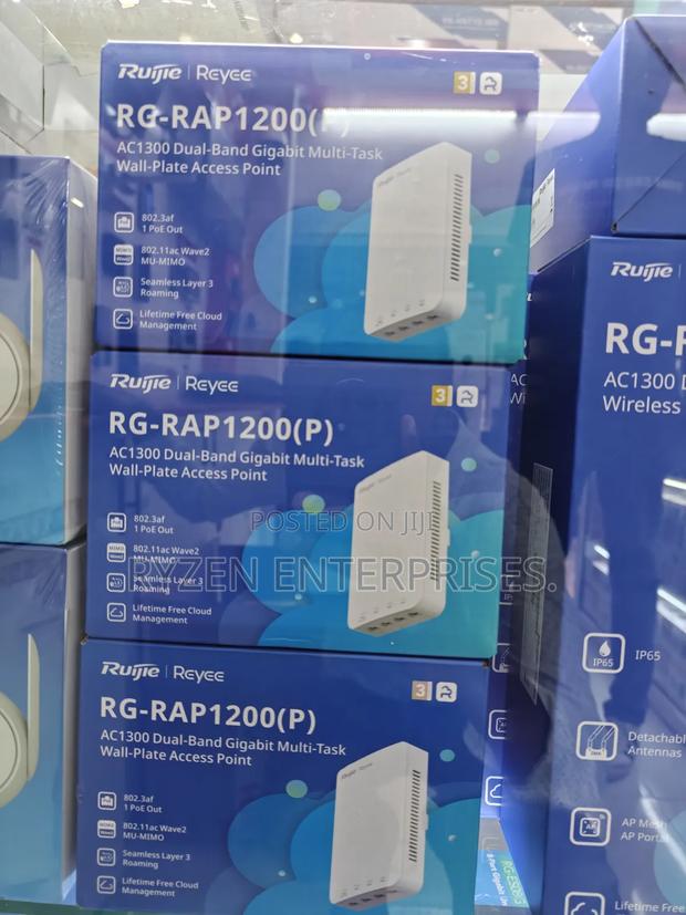 Ruijie Rg-rap1200(P) Wi-fi 5 Wall-mounted Access Point