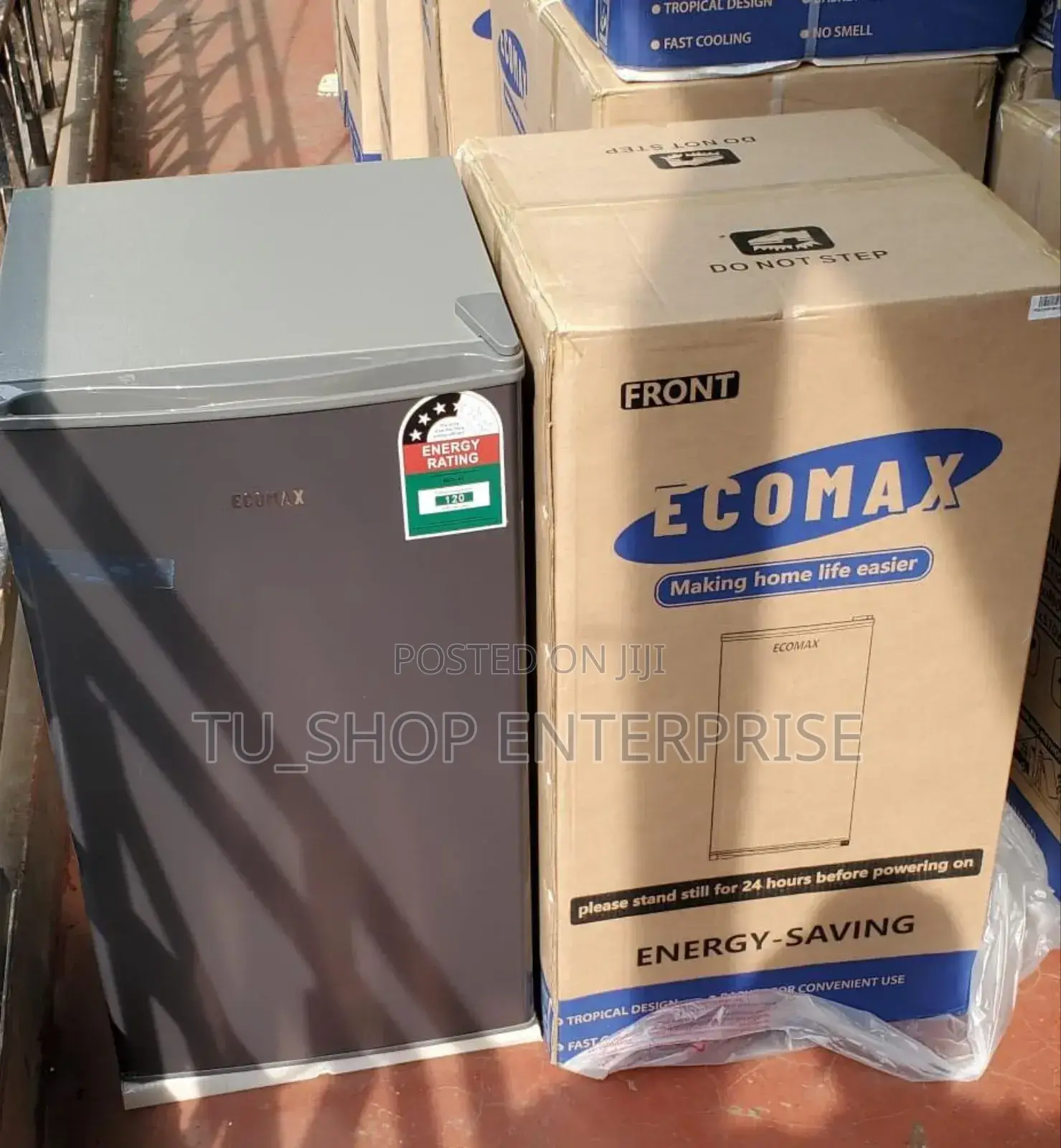 Ecomax 90 Litres Dark Silver Single Door Refrigerator