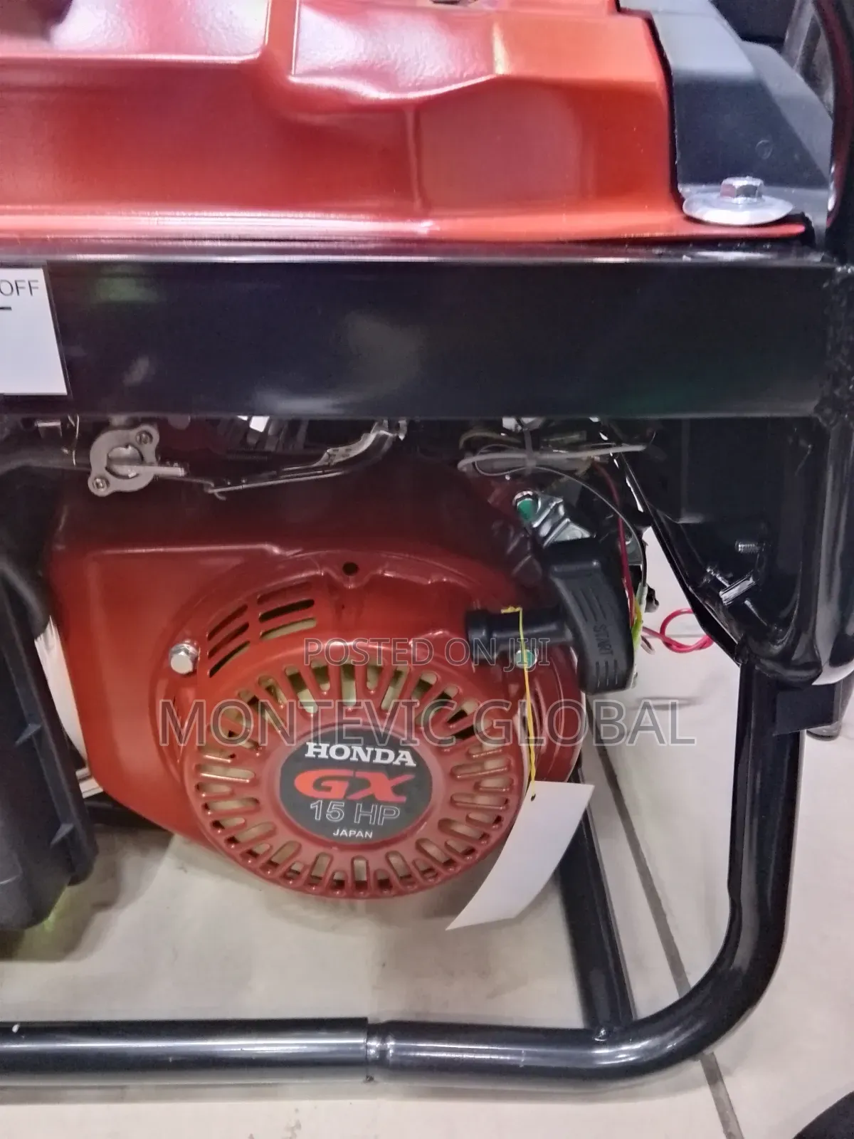 Ep7500 Honda Keystart Generator 7.5kva