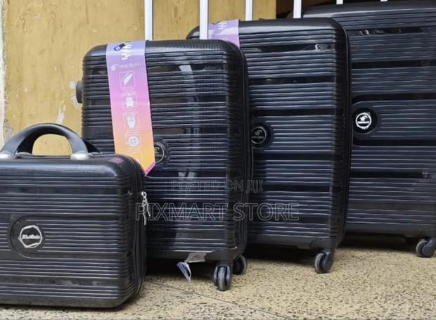 Travel Light, Pack Smart 3-in-1 Rubber Suitcase Set - thumbnail 2