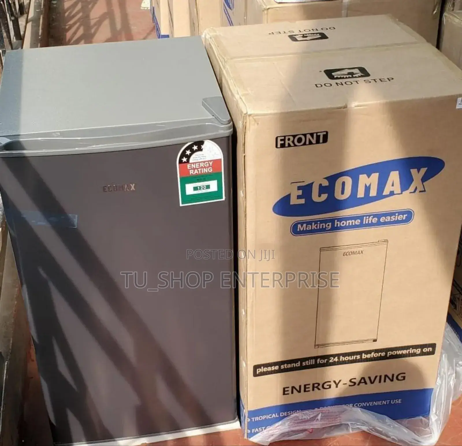 Refrigerator! Ecomax 90 Litres Dark Silver Single Door