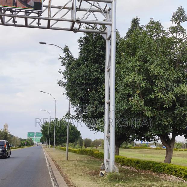 Galvanized Steel Street Light Camera Poles for Sale - thumbnail 6
