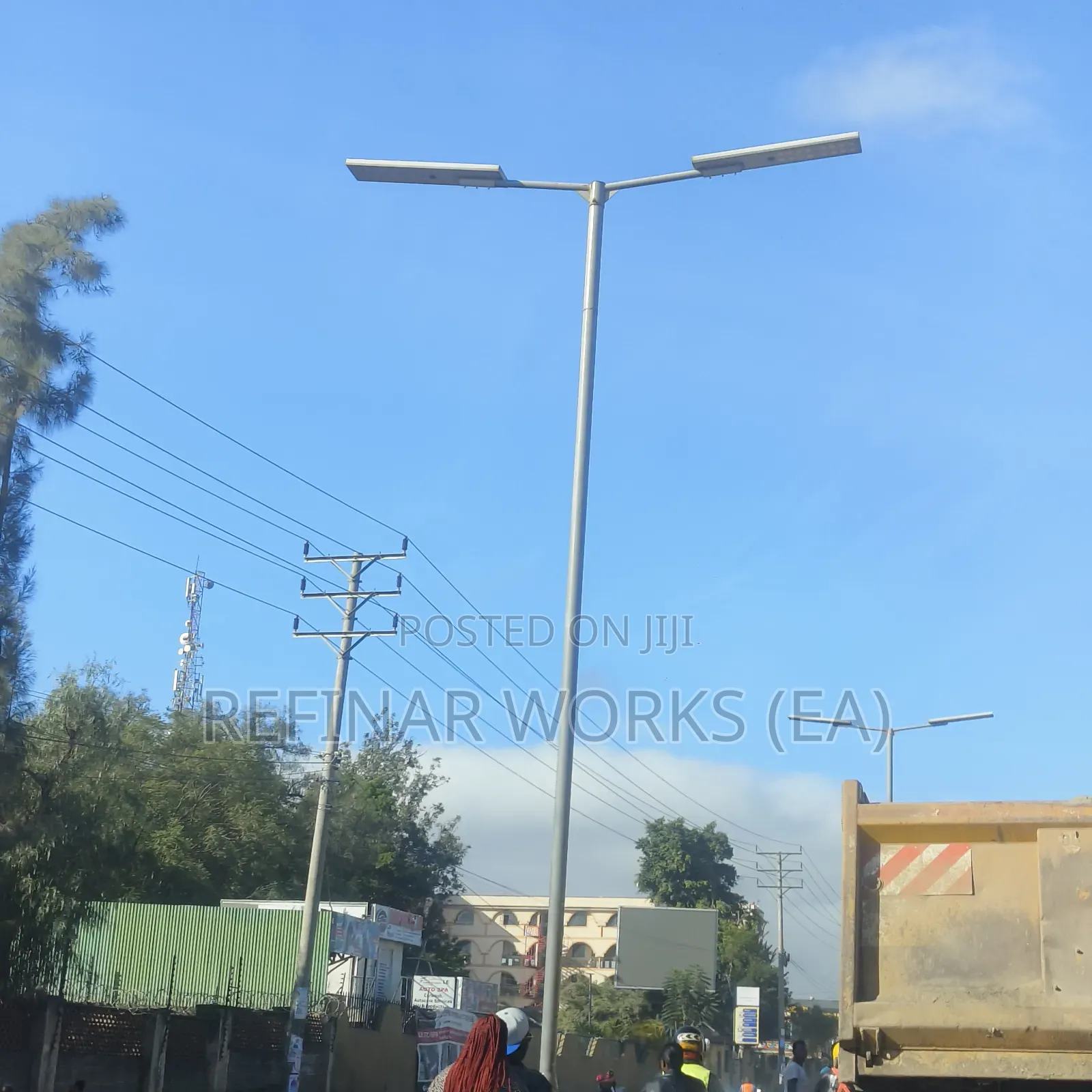 Galvanized Steel Street Light Camera Poles for Sale