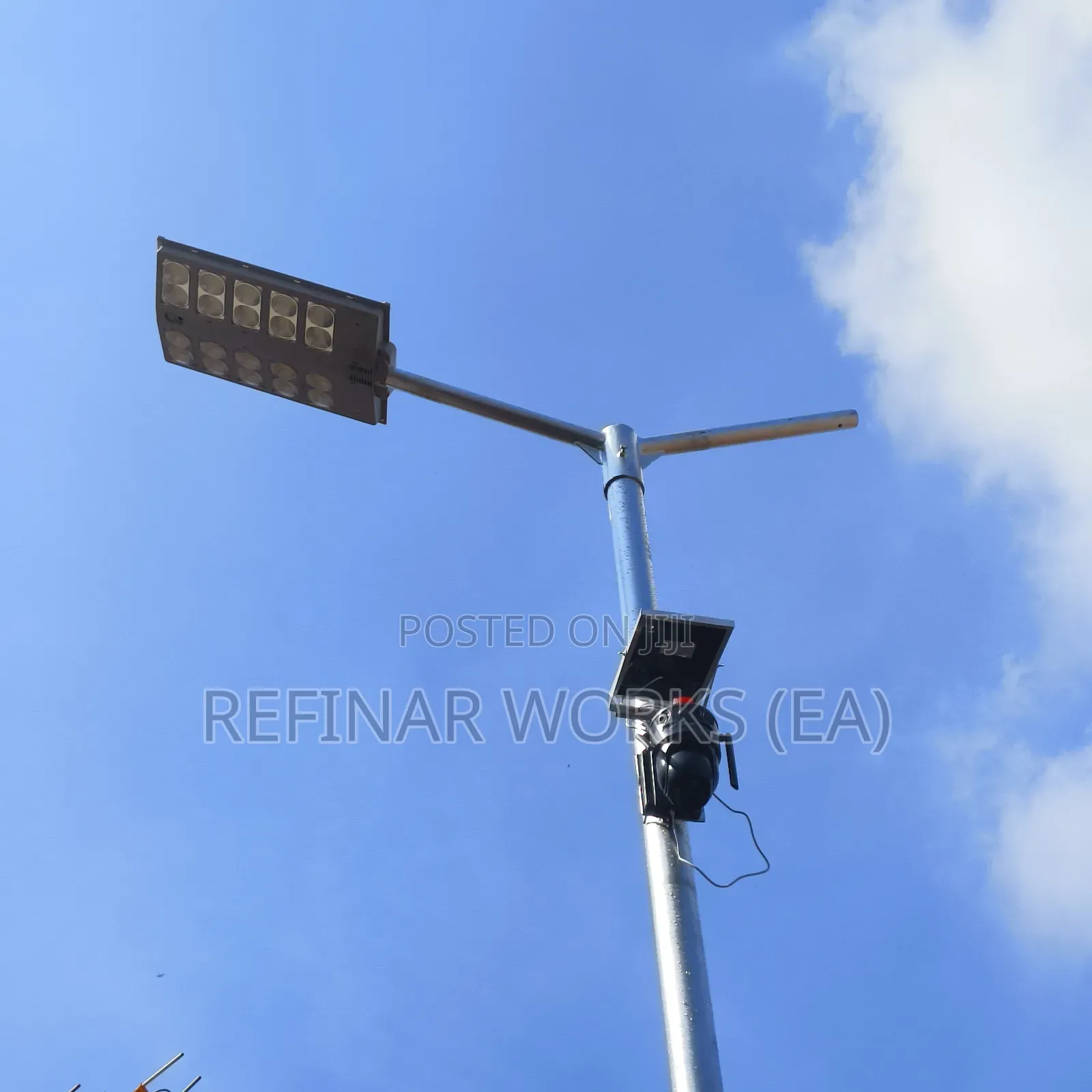 Galvanized Steel Street Light Camera Poles for Sale