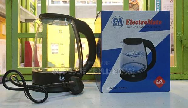 Em Electromate Glass Kettle 2.2l - main view
