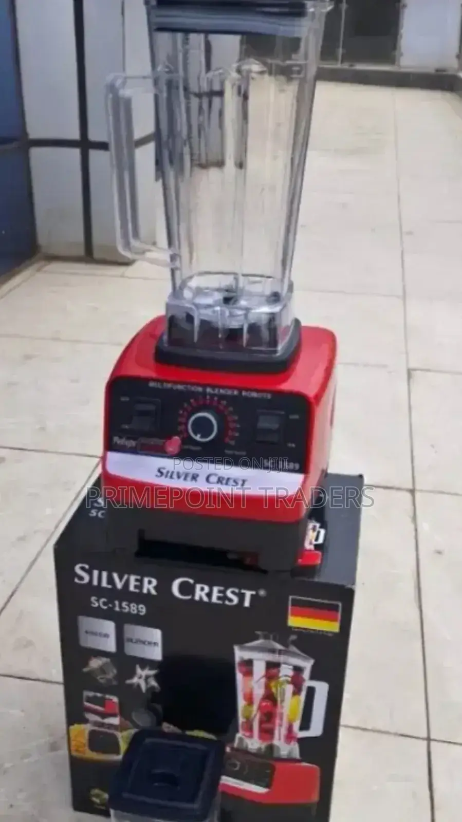 Heavy Duty Commercial Blender (Silvercrest) 2 in 1 6800w