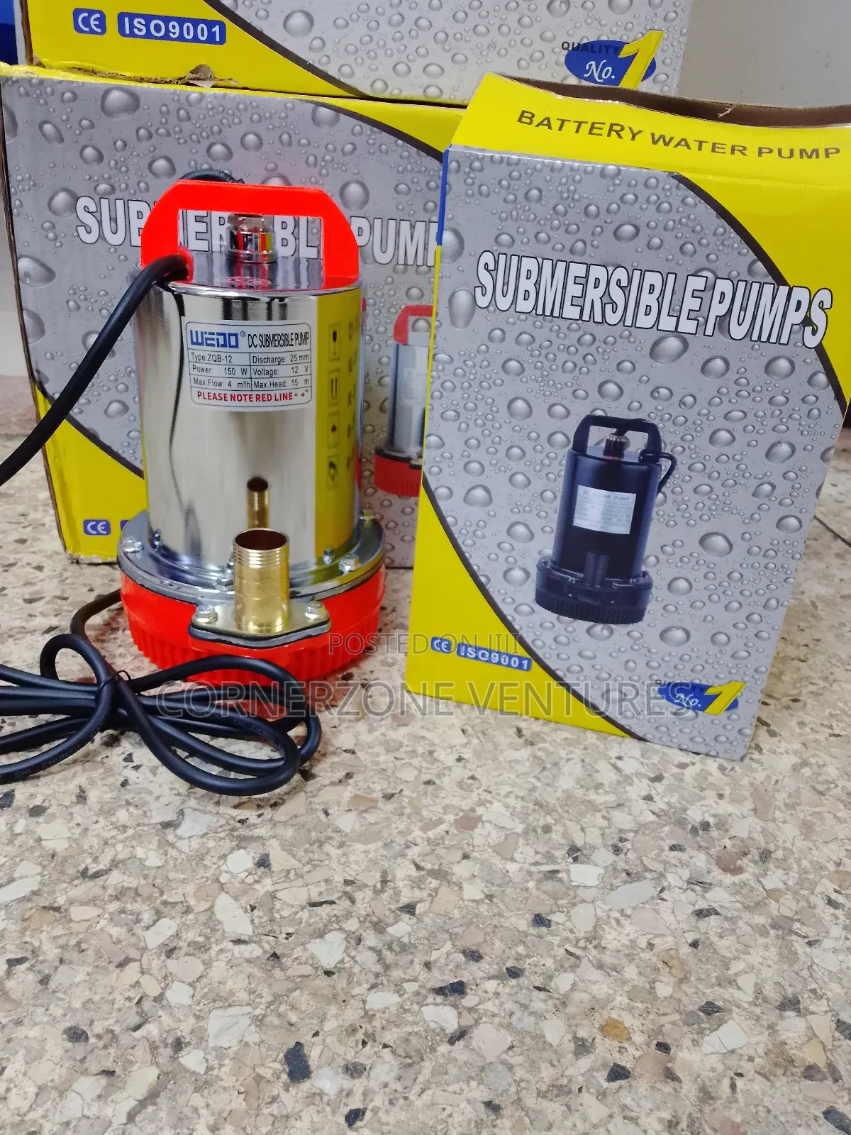 Submersible Solar Water Pump/ 12v Battery Water Pump