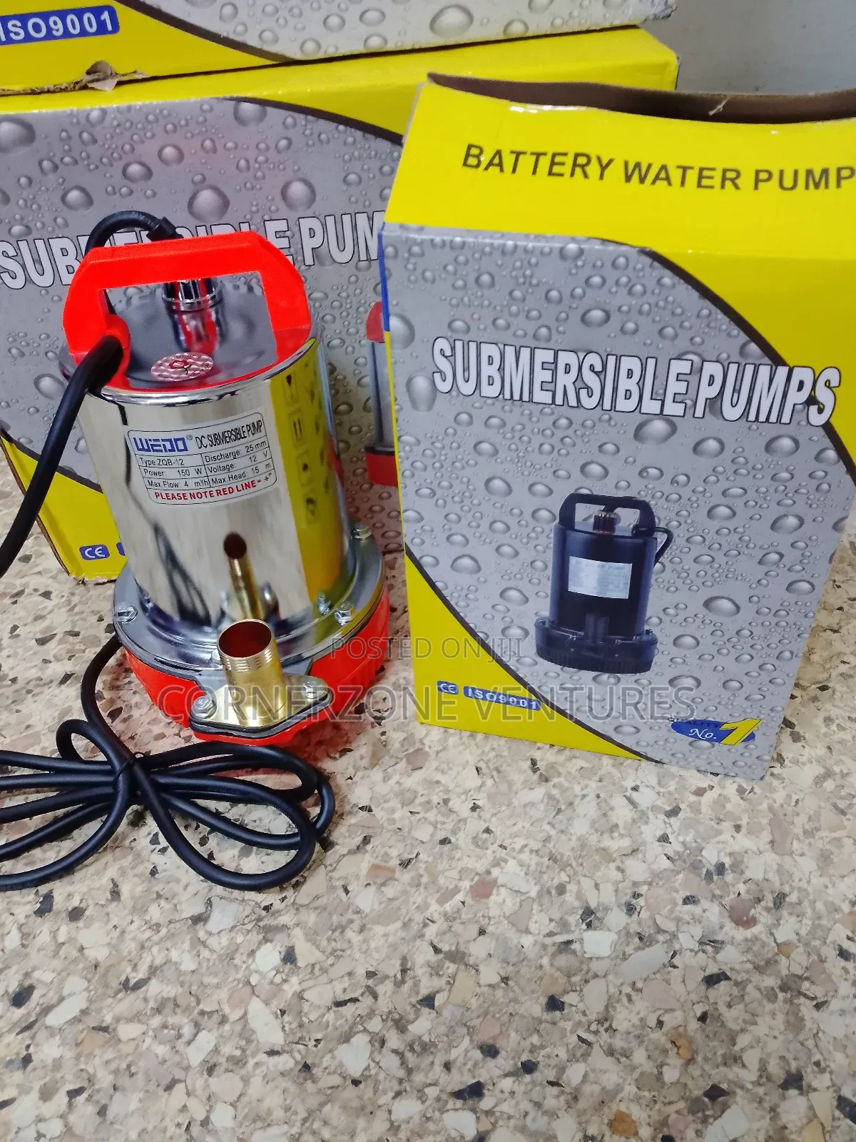 Submersible Solar Water Pump/ 12v Battery Water Pump