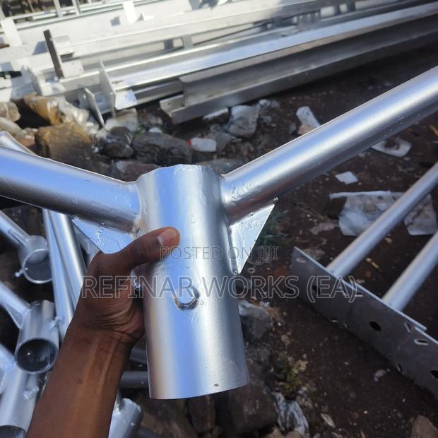 Steel Lighting Poles With Anti-Rust Coating