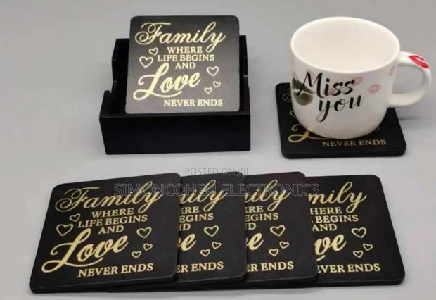 Family Write Up Cup Coaster - main view