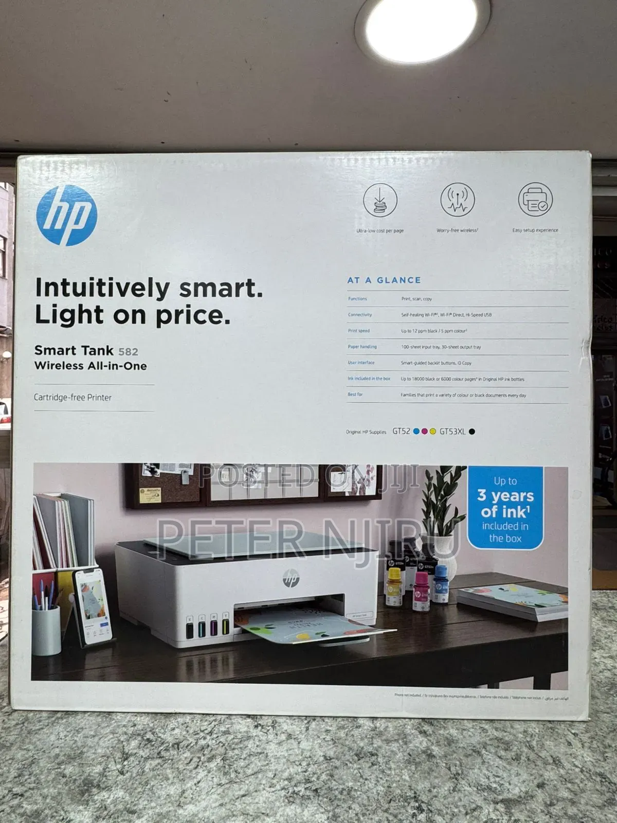 Hp Smart Tank 582 All-in-One Printer