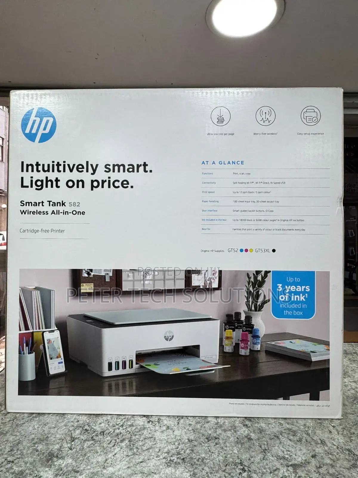 Hp Smart Tank 582 All-in-One Printer