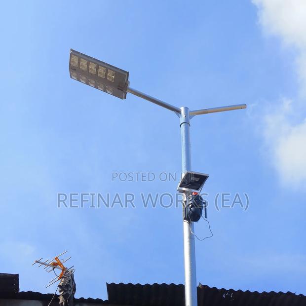 Streetlight and Security Camera Poles - Custom Made - main view