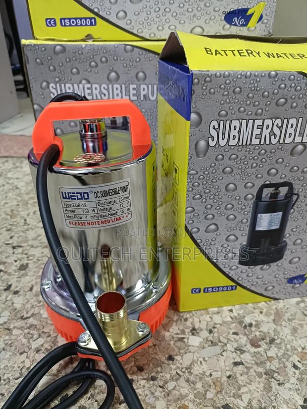 12v Submersible Solar Pump/ 150w - main view