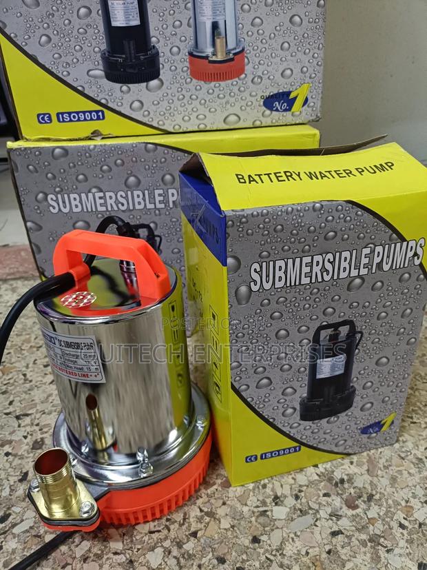 12v Solar/Battery Submersible Pump 150w - main view