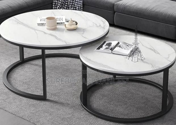 Pure Marble !!Nesting Table* - main view