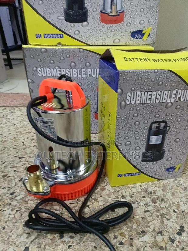 12v Solar/Battery Submersible Pump 150w - thumbnail 3