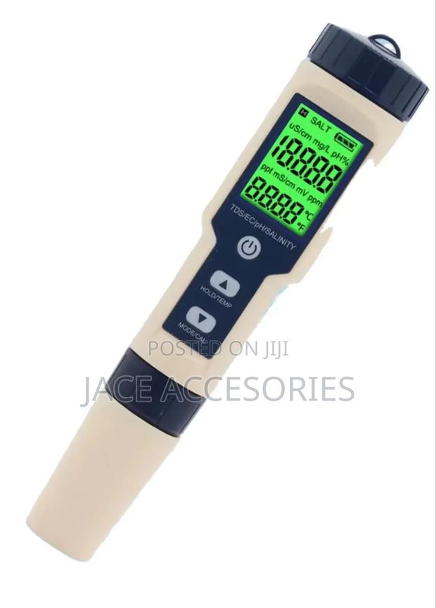 Accurate  5 In 1  Water Ph Tester - main view
