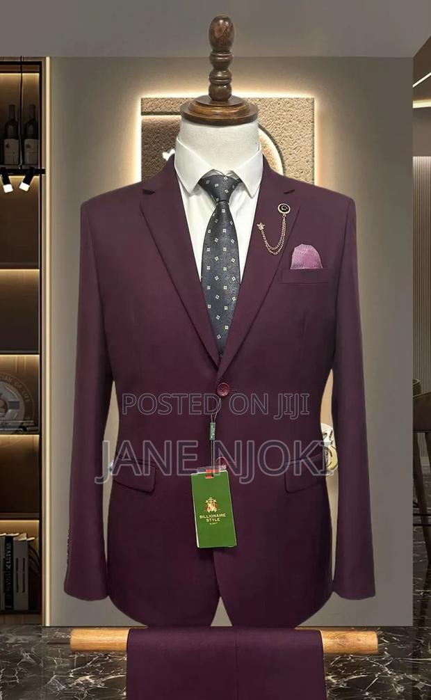 Maroon Suit