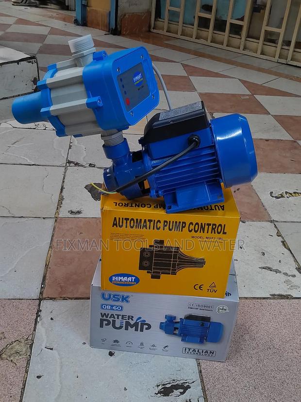 Usk Booster Water Pump 0.5 Hp And Pressure Control Switch - main view