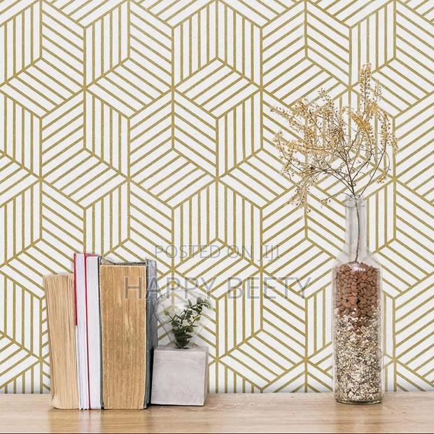 Patterned Glossy Wallpaper