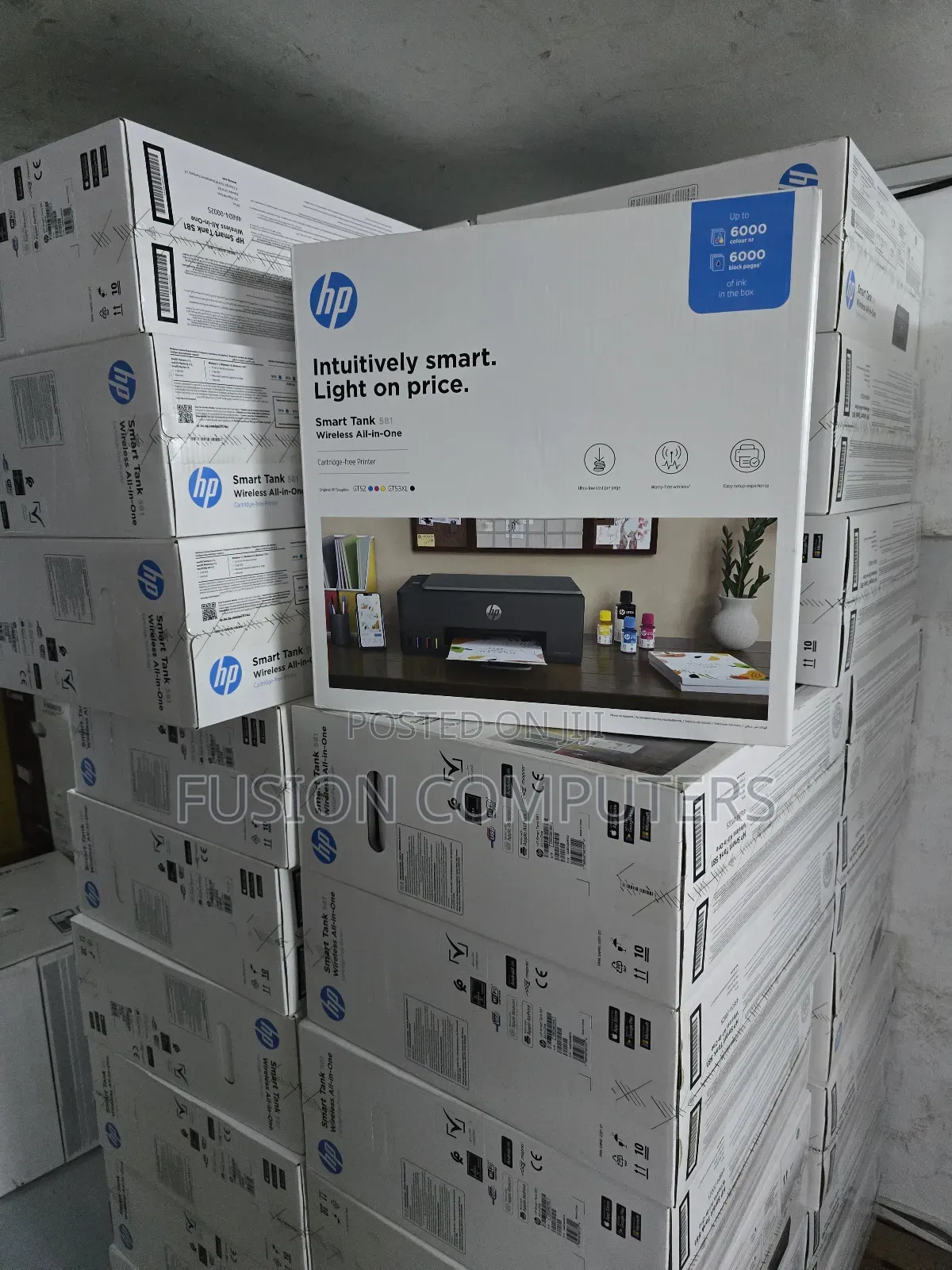 Hp Smart Tank 581 All-in-one Printer (4a8d4a)