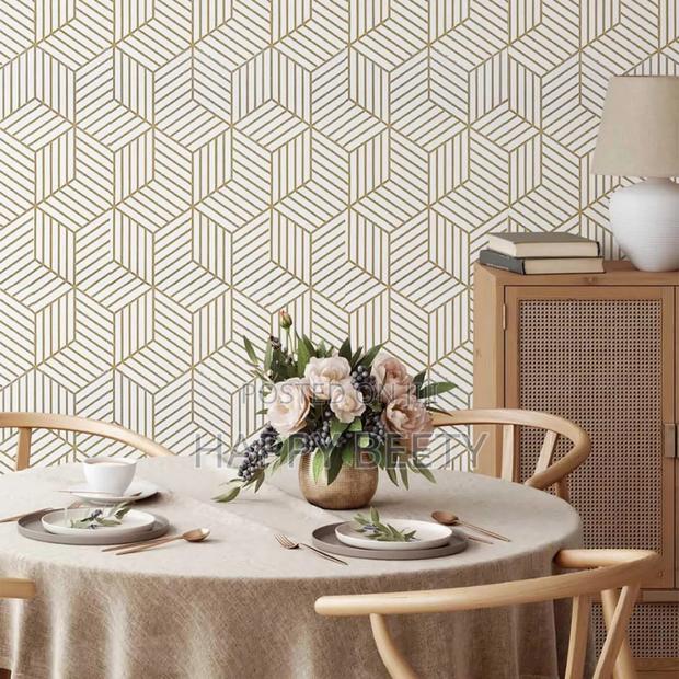 Patterned Glossy Wallpaper - thumbnail 2