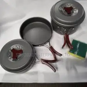 Acecamp Camp 1658 Hard-Anodized Camp Cooking Pots Kit