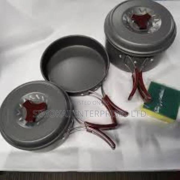 Acecamp Camp 1658 Hard-Anodized Camp Cooking Pots Kit - main view