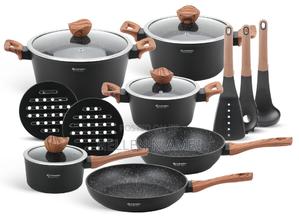 High Quality 15pc Edenburg Cookware Set - thumbnail 2