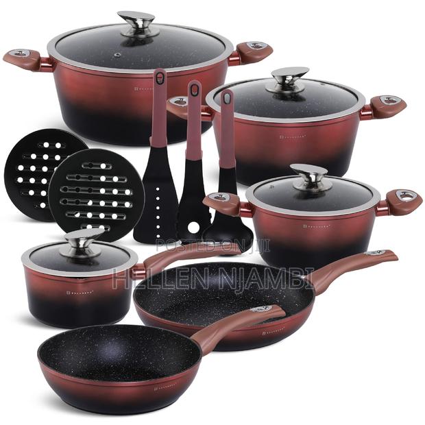 Edenburg Nonstick Cookware Set (15pcs)