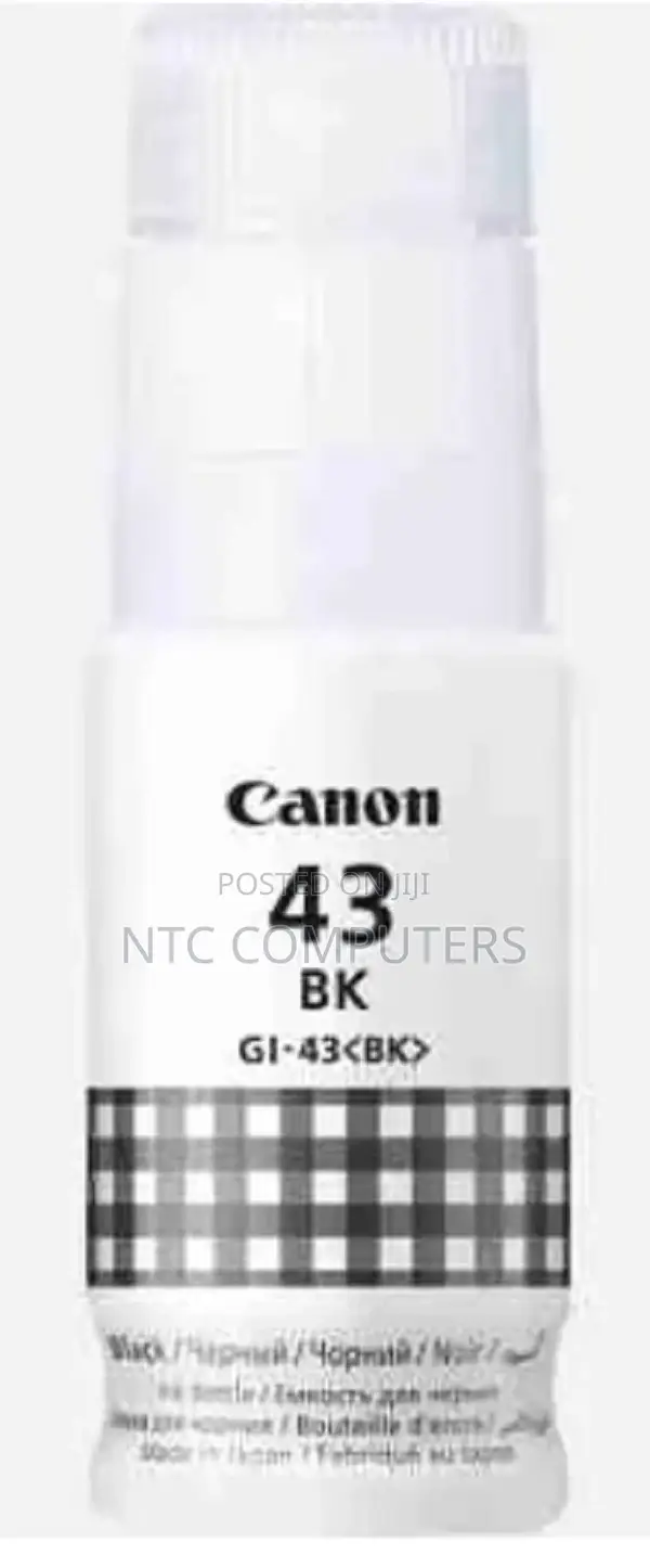 Canon Ink Bottle Gi-43bk Black