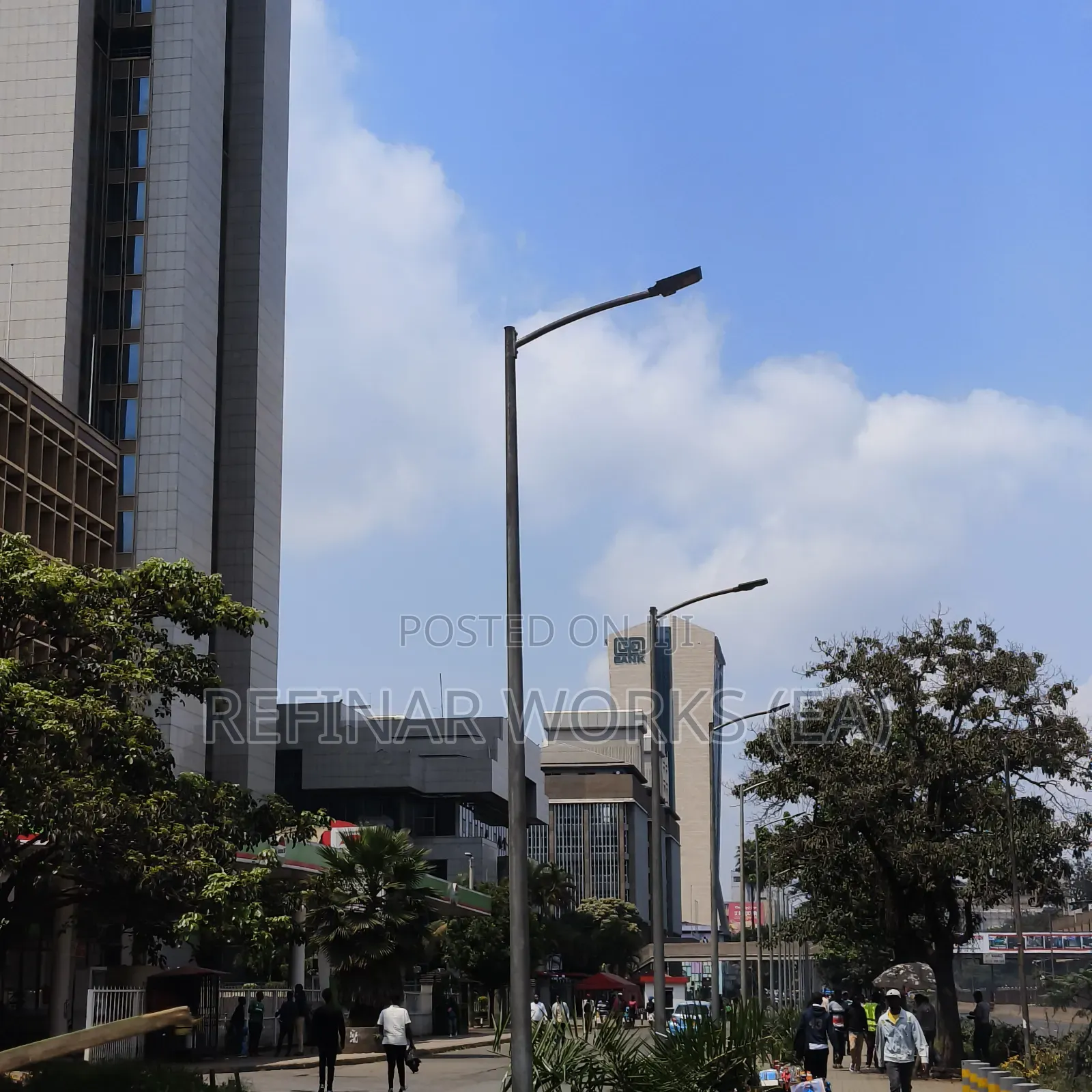 Street Light Poles - Industrial and Real Estate Projects
