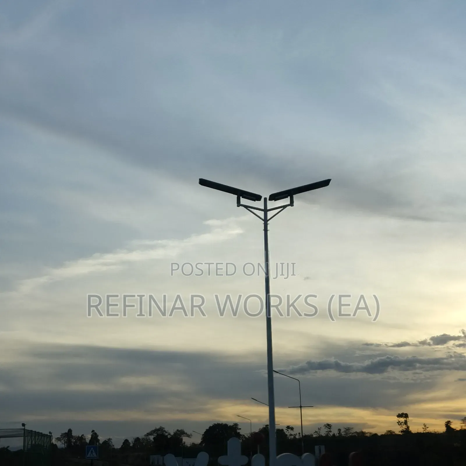 Street Light Poles - Industrial and Real Estate Projects