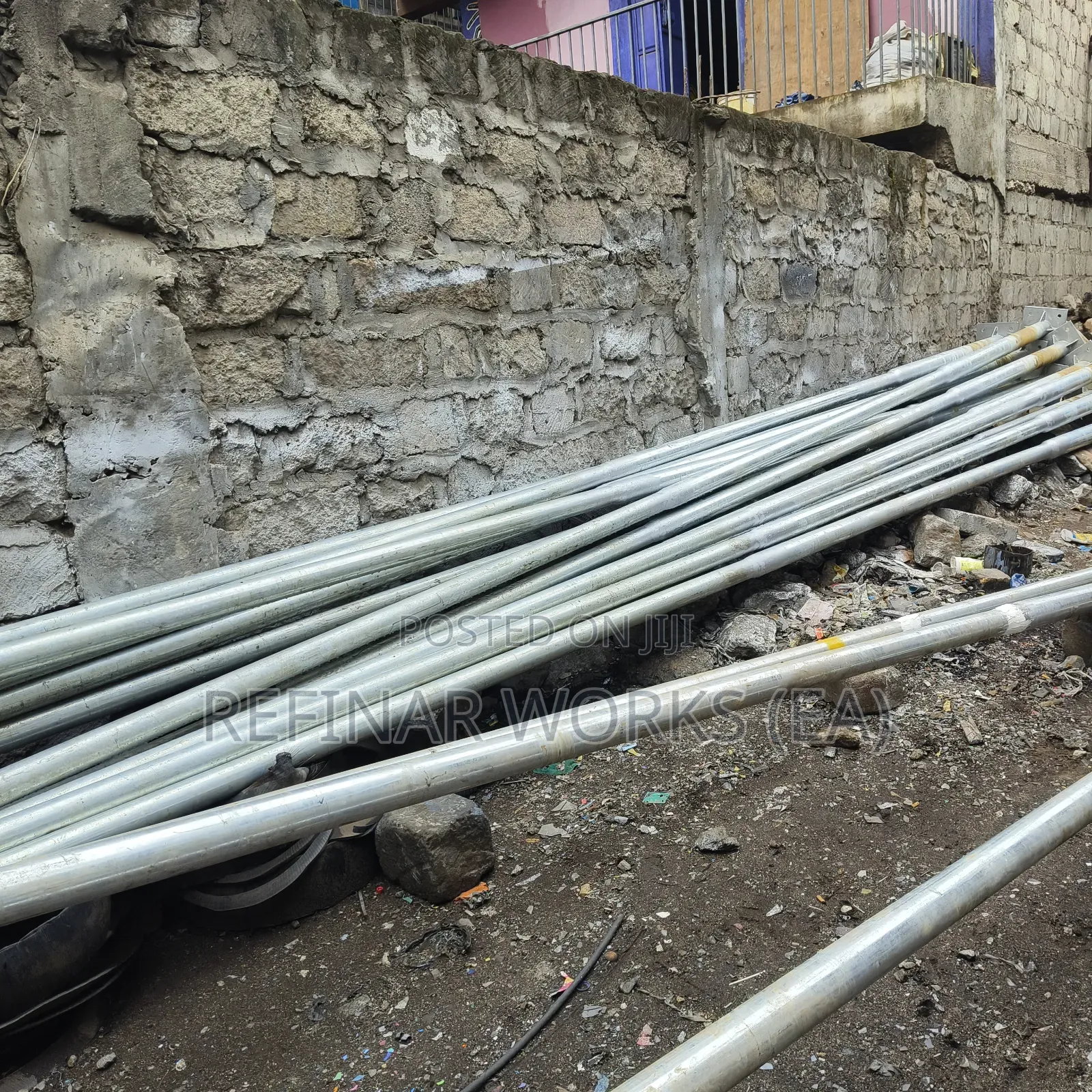 Street Light Poles - Industrial and Real Estate Projects