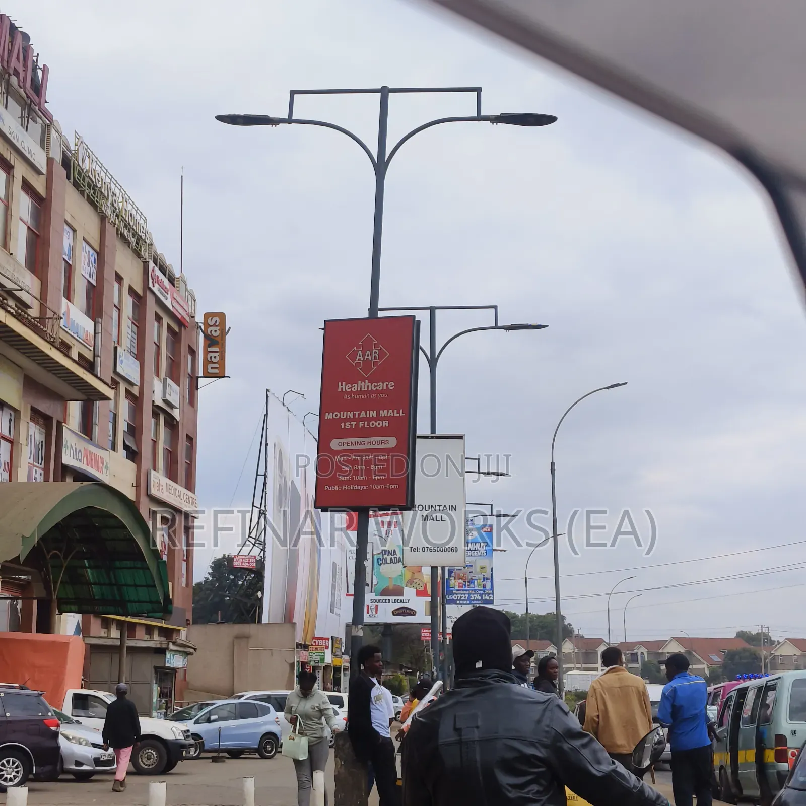 Street Light Poles - Industrial and Real Estate Projects