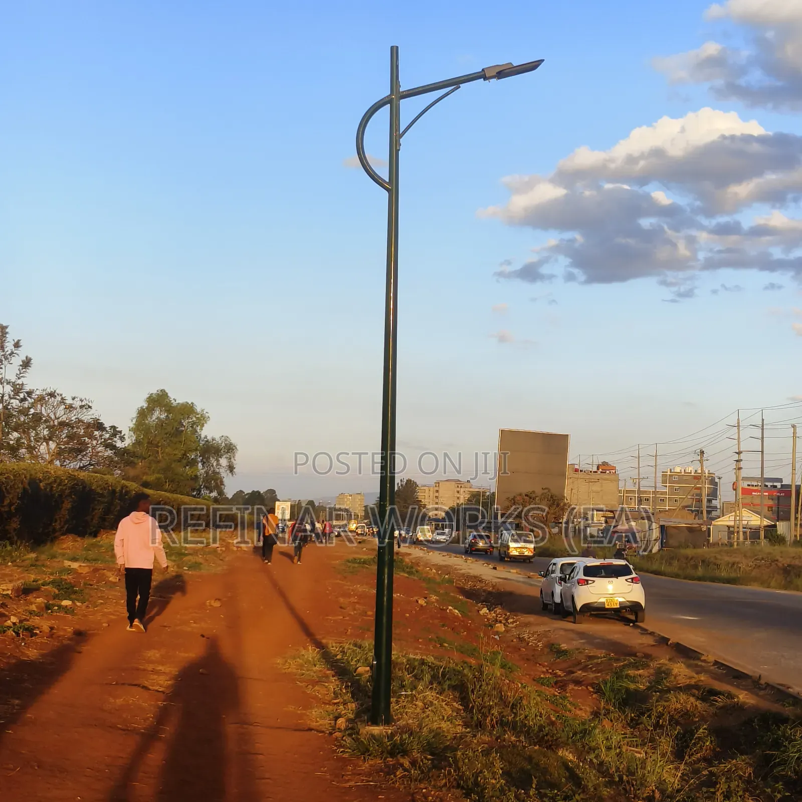 Street Light Poles - Industrial and Real Estate Projects